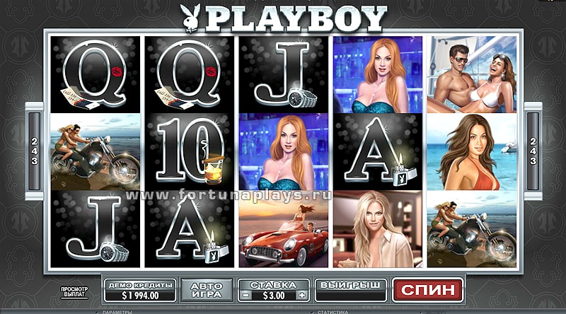 Playboy бесплатный слот в казино Плей Фортуна